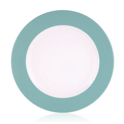 500122.226 Bord plat diam. 27cm. Ocean kleur Mint Nova